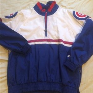 Chicago Cubs Starter jacket pullover